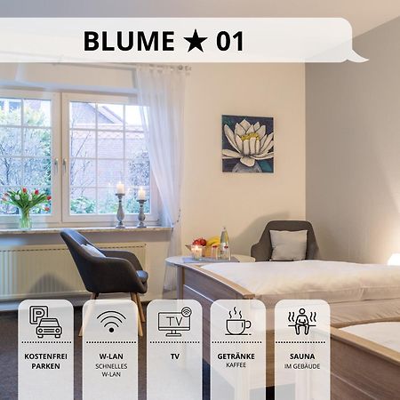 Blumenvilla - 15 Minuten Bis Zum Heide Park, Haustiere Willkommen, Sauna Im Gebaeude Schneverdingen Exterior foto